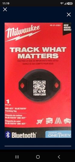 Milwaukee One-Key Bluetooth Tracker