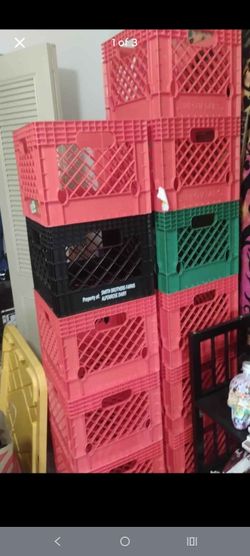 Milk crates