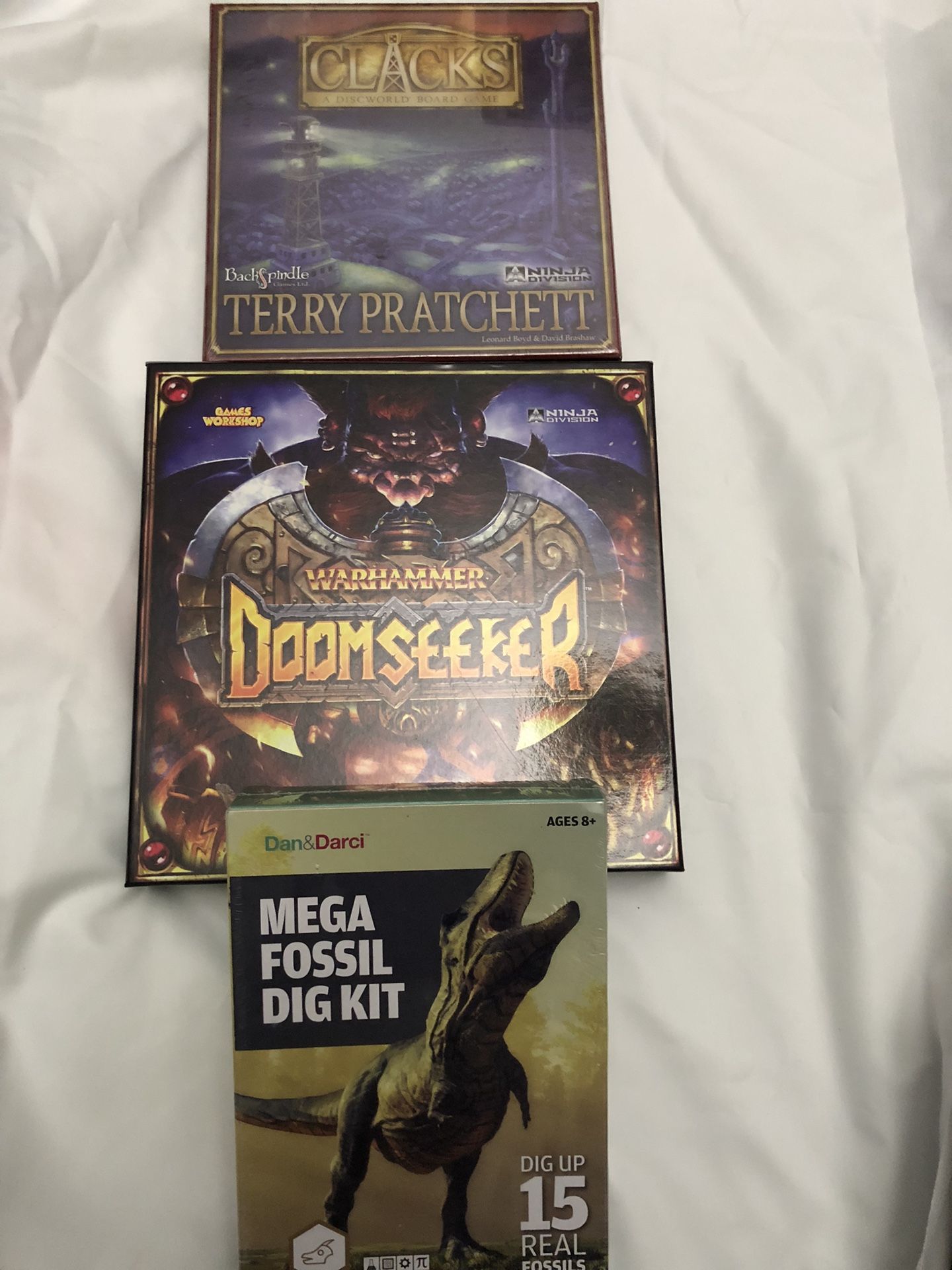 Board Game Lot 2 New 1 Open Box Lot