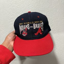 Indians vs braves 1995 World Series Hat