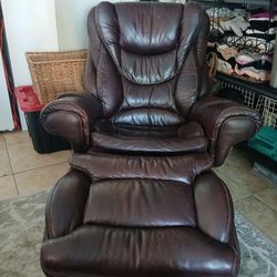 Recliner  & ottoman