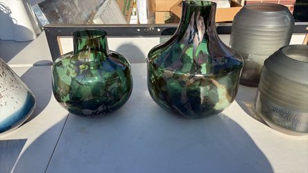 Glass vases