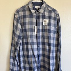 Men’s Plaid Button Up