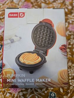 Brand New Pumpkin Waffle Maker