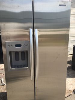 Kitchenaid stainless steel refrigerator