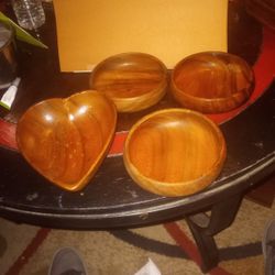 Monkey Pod Bowls 