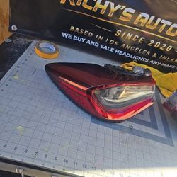 ACURA TLX TAIL LIGHT LEFT DRIVER LED 2021 2022 2023 OEM Perfect Condition 