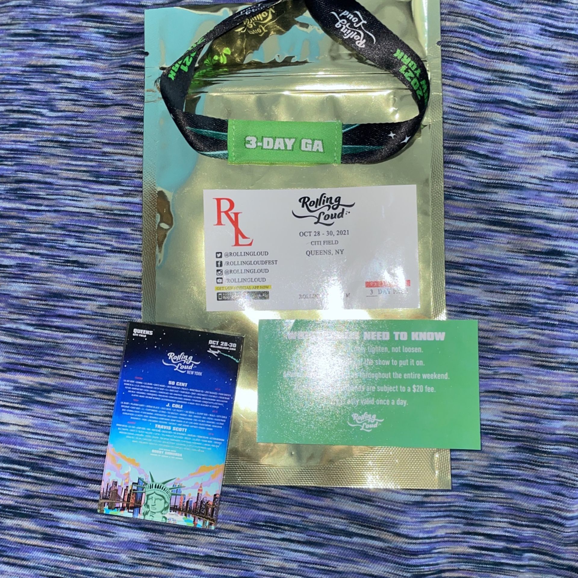 Rolling Loud New York General Admission Tier 2 Pass