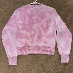 Pink Tie Dye Sweatshirt