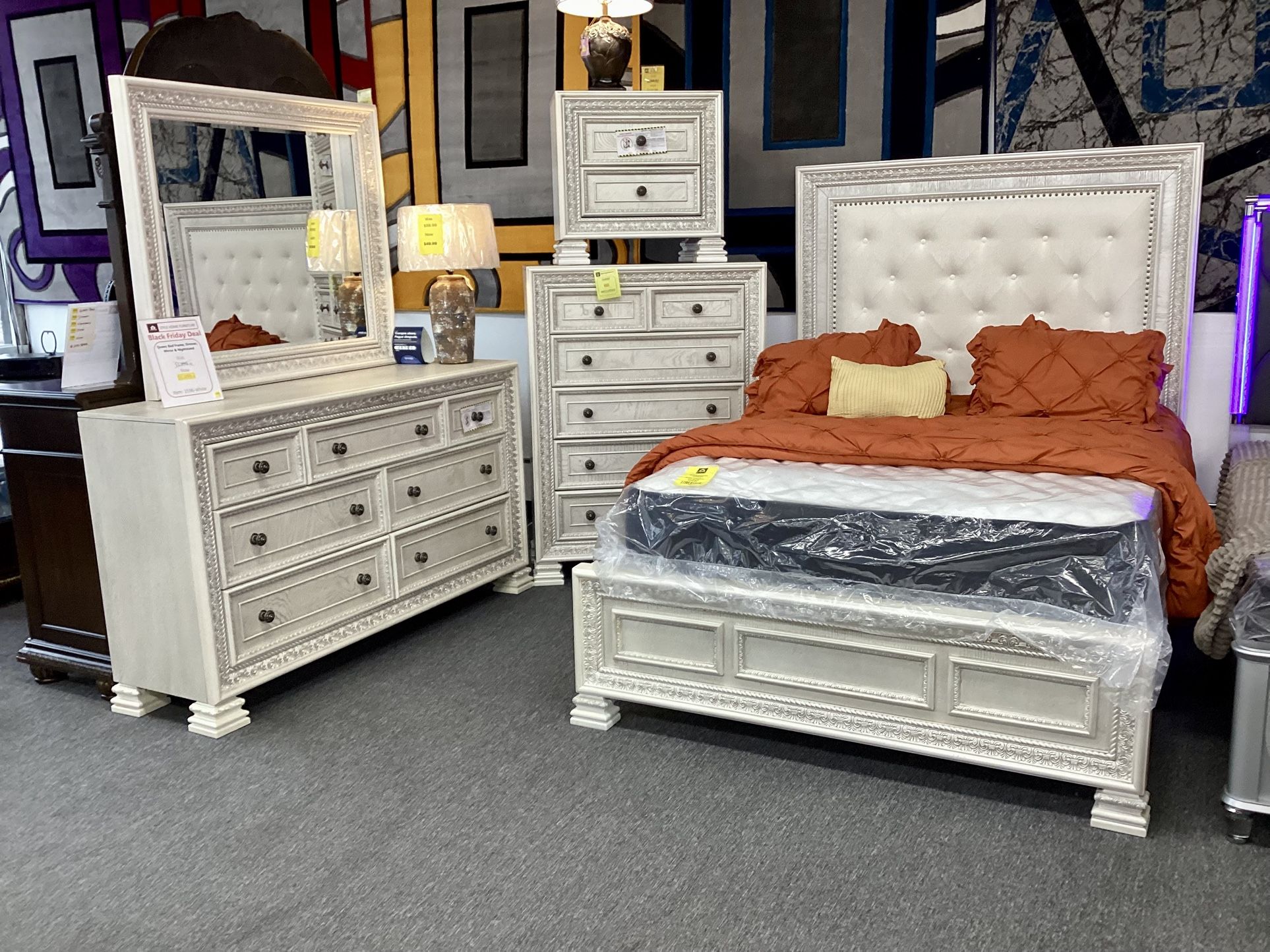 Queen Size Bedframe Set $1,499