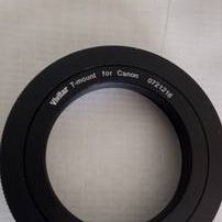 Canon T Mount T Ring Adapter EF Mount Camera 
