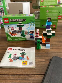 LEGO Minecraft Steve's Taiga Adventure 21583