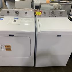 Washer with Clean Washer option  & Dryer Set-  Great Offer!