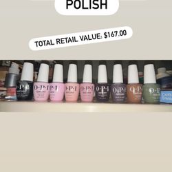 **NEW** (9) OPI Professional GEL POLISH 
