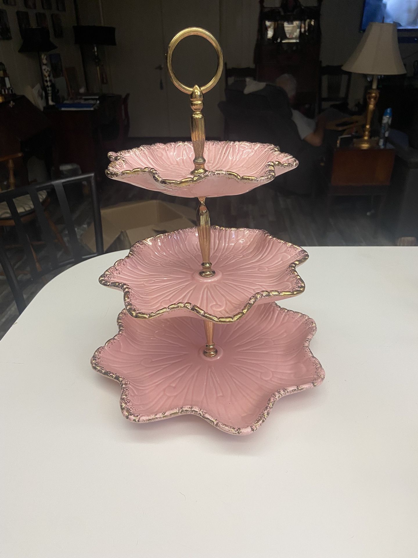 Vintage Desert Display Trays