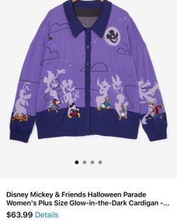 Disney Mickey & Friends Halloween Cardigan