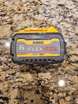 DeWalt 60V FLEXVOLT MAX 6.0Ah Battery (2026)