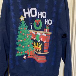 Women’s Christmas Sweatshirt, Extra-Large Vintage