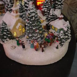 Thomas Kinkade St. Nicholas Circle Christmas 🎄 