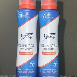 Secret Stress Response Spray Deodorant Set