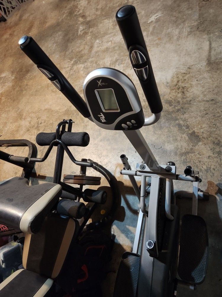 XtremepowerUS 2-in-1 Elliptical Fan Bike / Cycling Machine