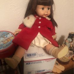 A Beautiful Vintage Doll.  Not Made In China. 