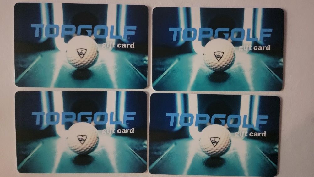 $200 Topgolf Gift Cards Selling For $150 OBO