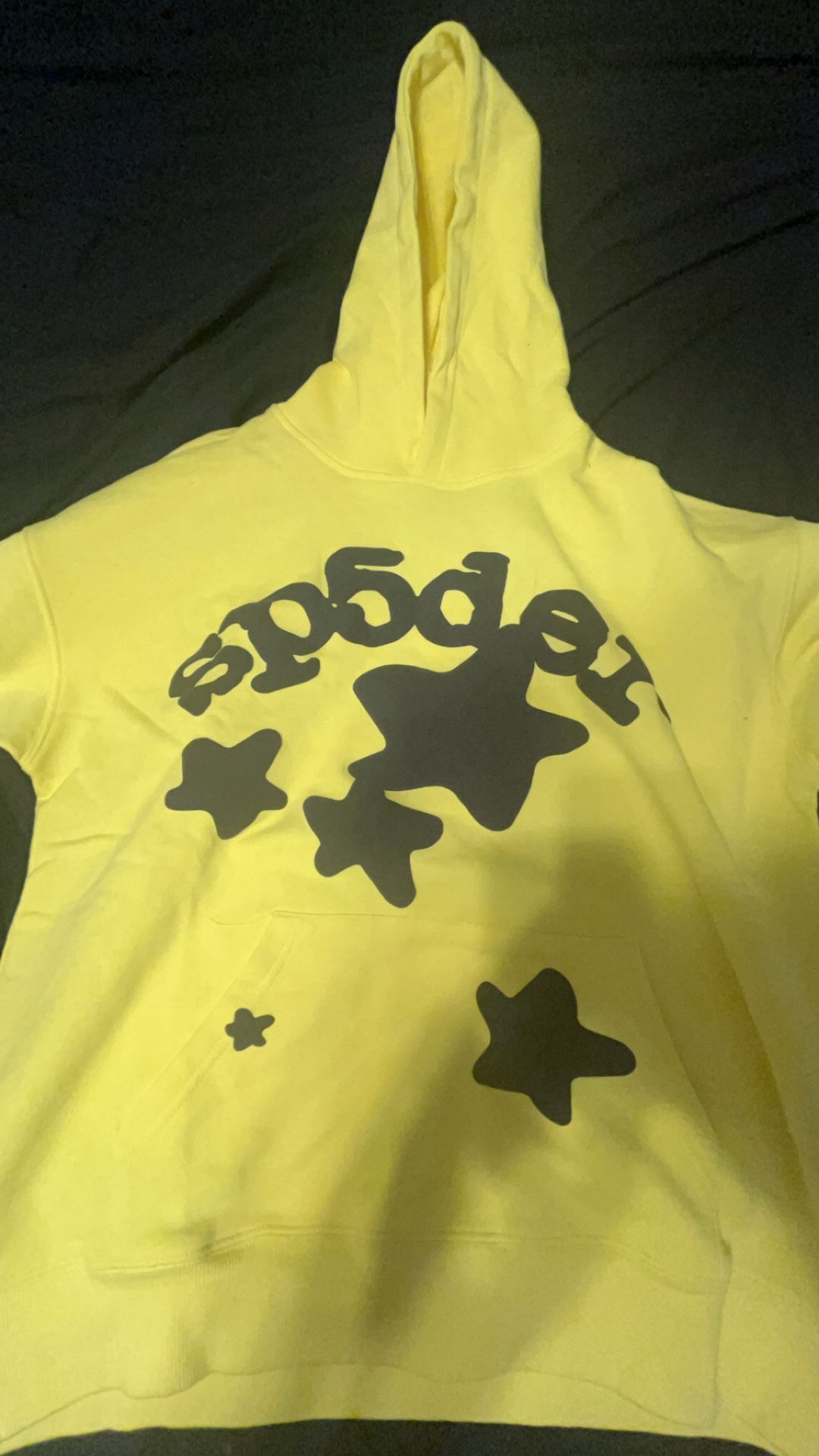 Yellow Sp5der Hoodie