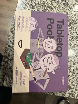 Tabletop pool