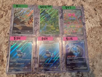 151 Pokemon Cards English