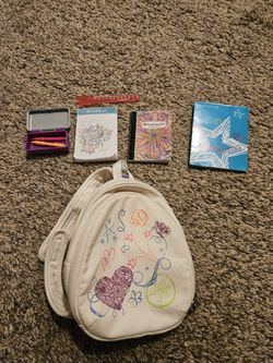 American Girl School Backpack With Accessories