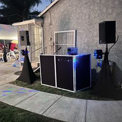 …DJ…. Lights And Speakers…. Book Your Event….