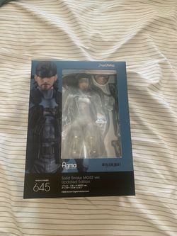 Metal gear solid snake figma good smile with preorder bonus