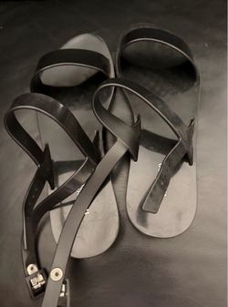 Black sandals