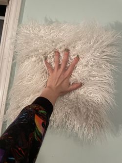 White / Grey Pillow