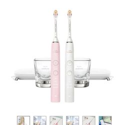 Philips Sonicare DiamondClean Connected Rechargeable Battery Powered Toothbrush 2-Pack