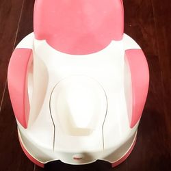 Pink and white potty for little one.$1