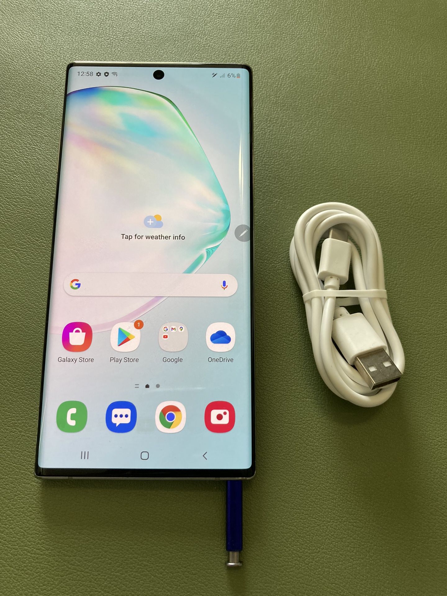 Samsung Note 10+ Plus 256gb. Like New And Unlocked! No tax