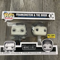 Funko Pop Universal Monsters Frankenstein & The Bride 2 Pack