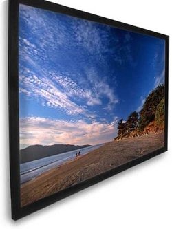 New: Dragonfly 106” Theater Projection Acoustically transparent screen