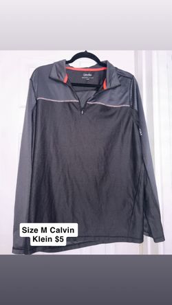 Calvin Klein Quarter-Zip Pullover Size M