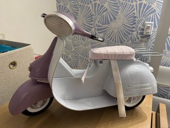 Our Generation doll motor scooter