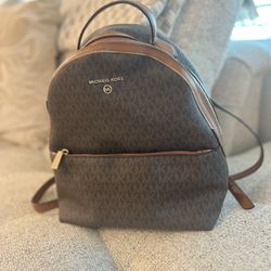 Michael Kors Logo Backpack