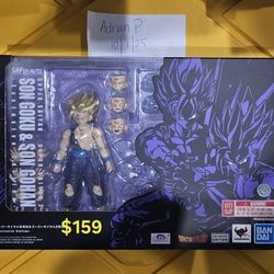 SH Figuarts Dragon Ball Z Goku Vegeta Gohan