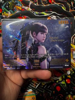 Nivel Arena Stellar Blade Eve BT07-045 SPL 3D Korean TCG Card US SHIP