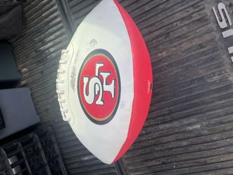San Francisco 49ers Logo Football