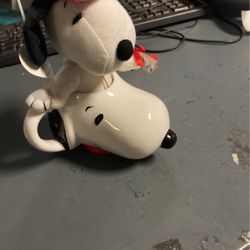 Snoopy Cup And Plushie