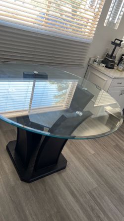 Glass table