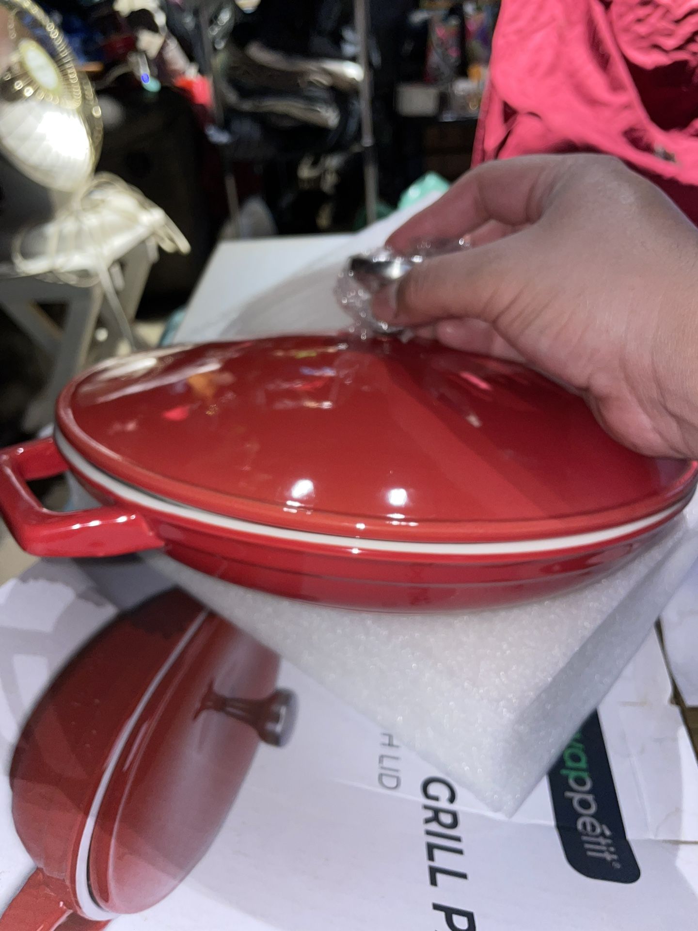 Ceramic Cooking Grill Pan Pot