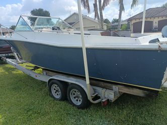 Duramax powered 25' john allmond all fiberglass boat